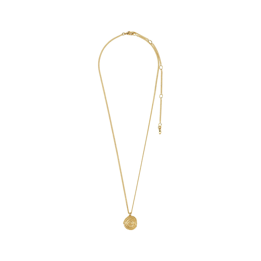 AIR coin necklace gold-plated