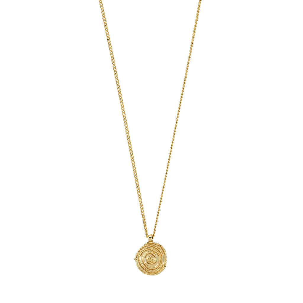 AIR coin necklace gold-plated
