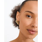 PRESENCE earrings gold-plated