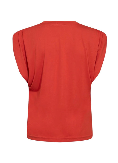 CamillaCC Ruched Shoulder Tee