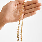 FIRE necklace gold-plated