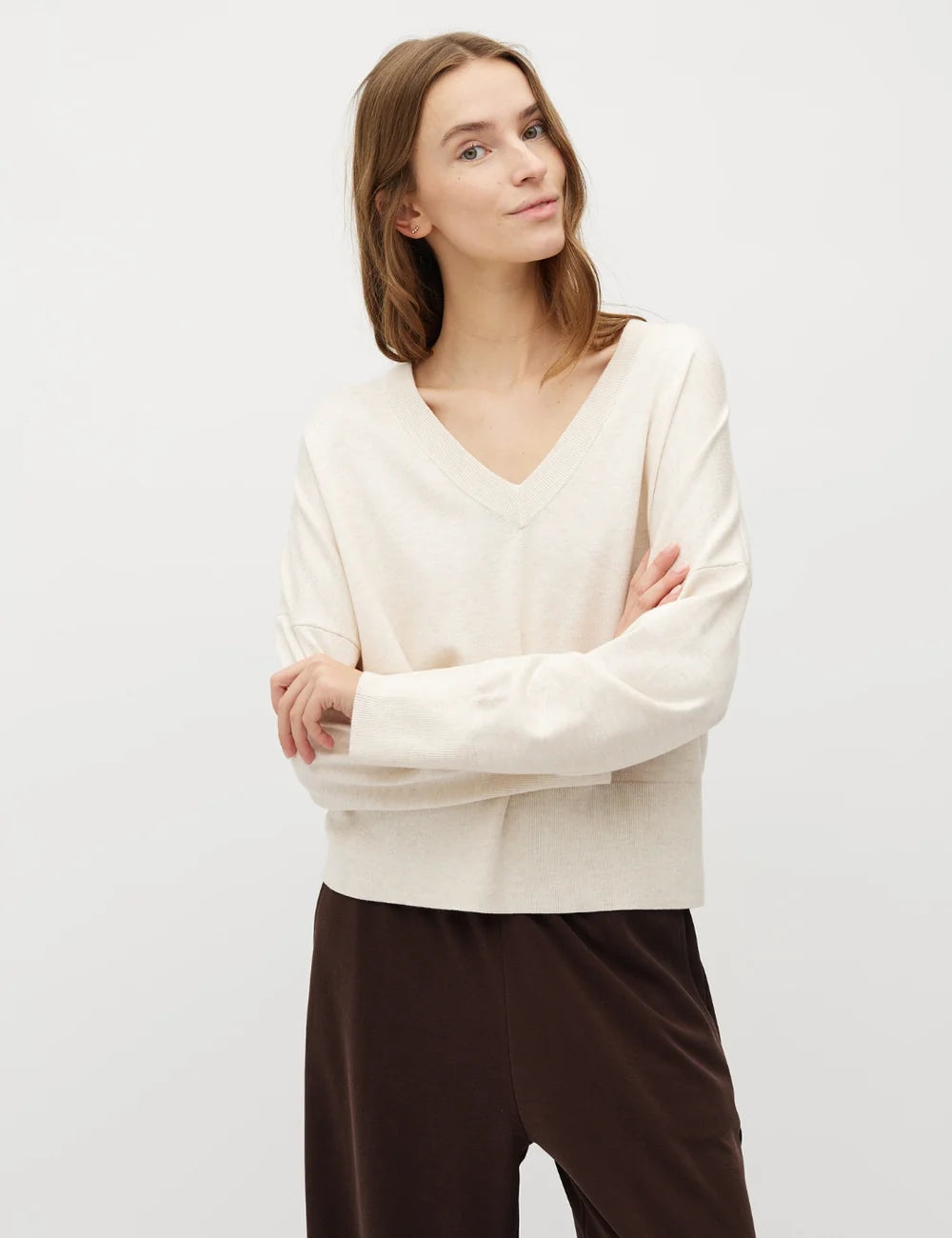 Bravani, Gilian V-M, Knit