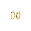EMBER hoop earrings gold-plated Medium