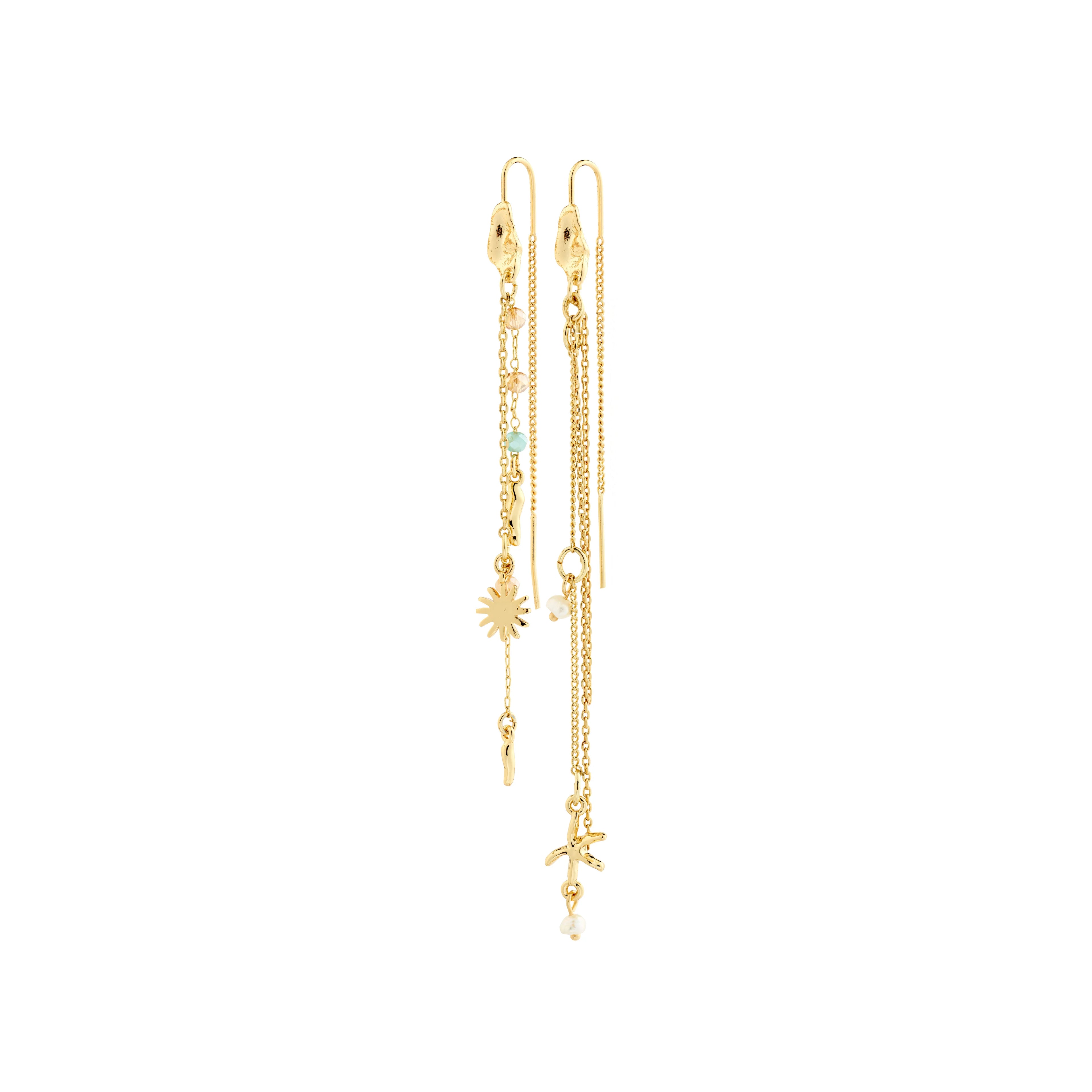 PRISM earrings gold-plated
