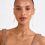 PRISM earrings gold-plated