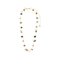 HERE necklace gold-plated/multi