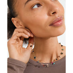 HERE earrings gold-plated