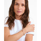 HERE bracelet gold-plated/multi