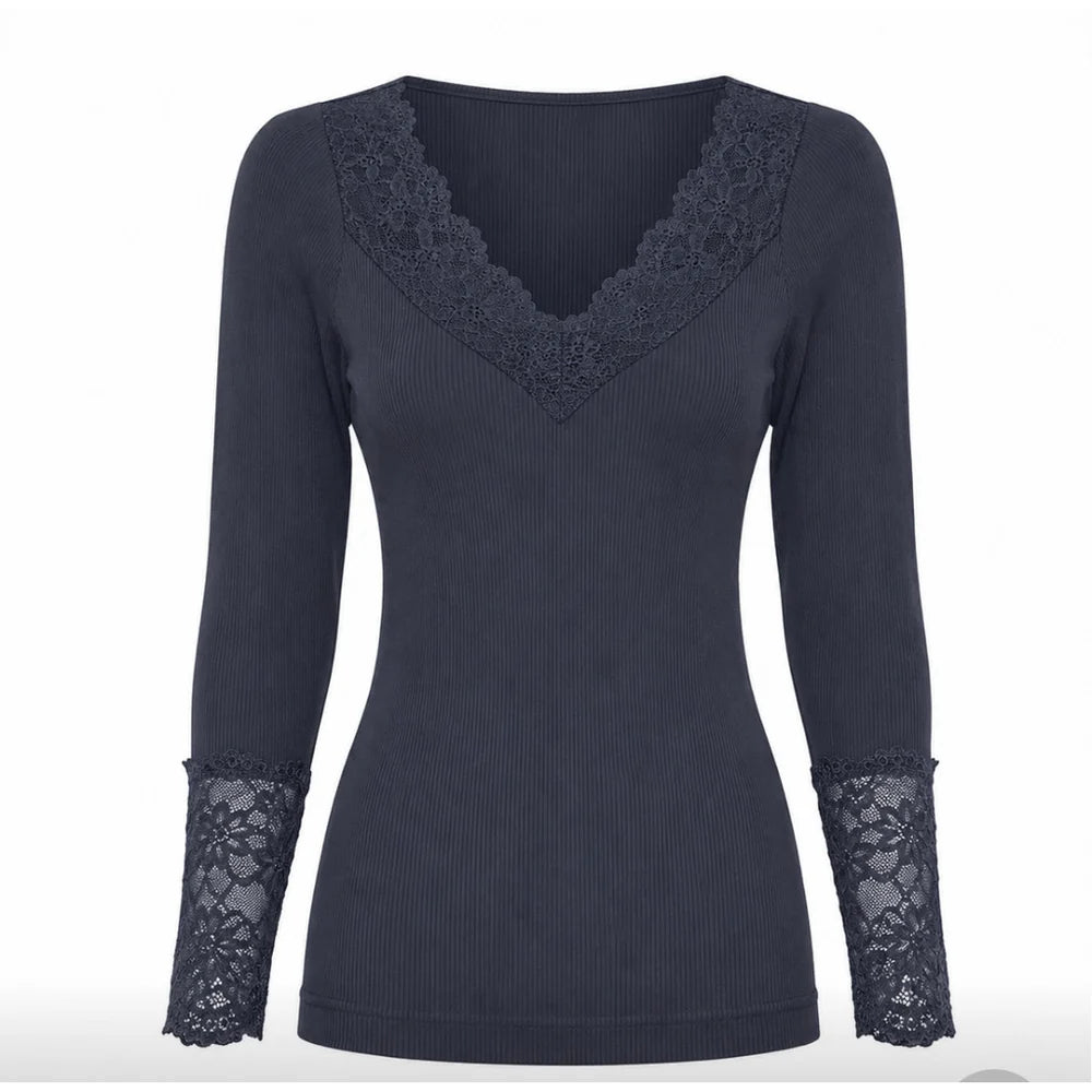 Belen Top Costina Lace Longsleeve