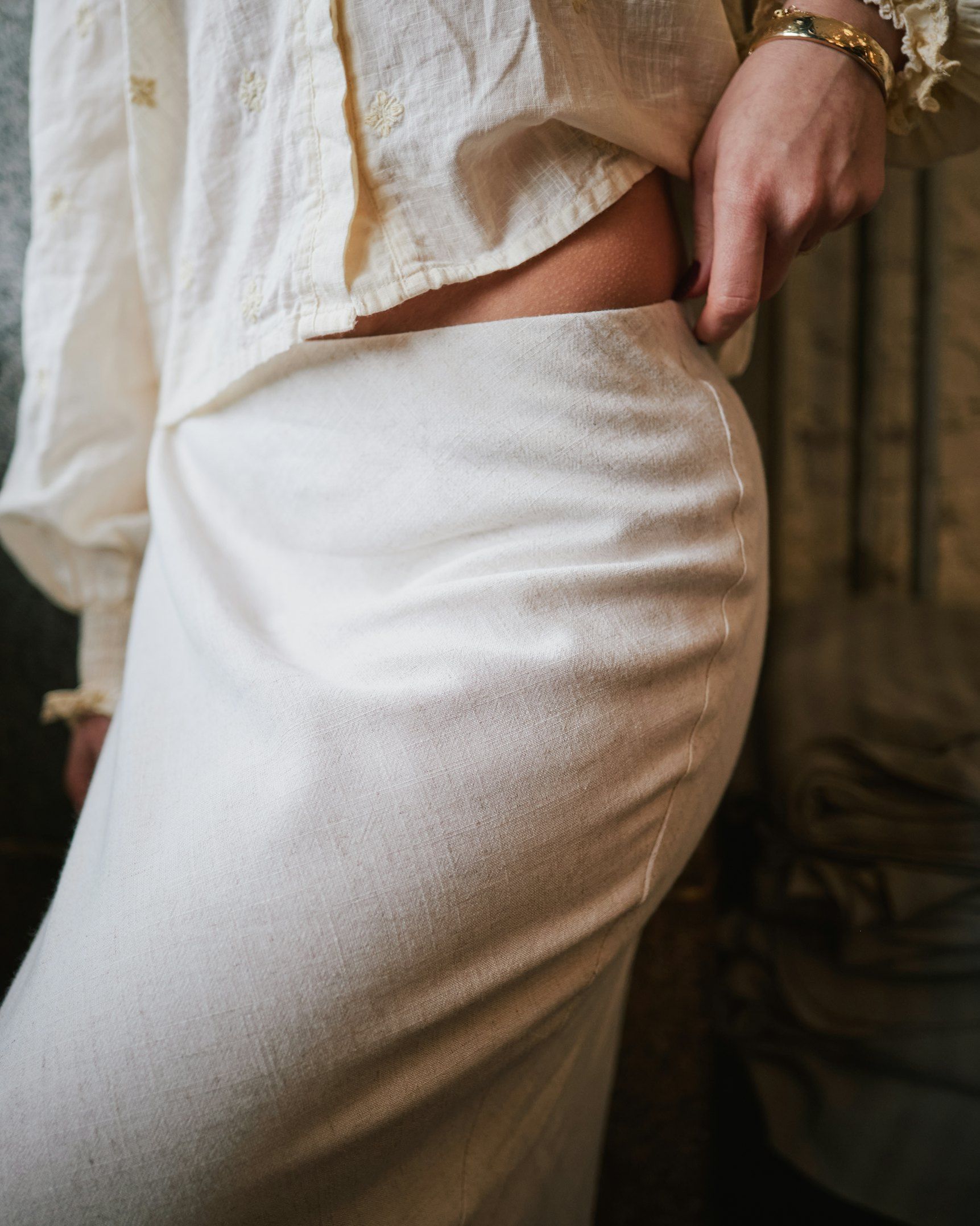 Viso Linen Skirt