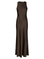 Celinie heavy sateen dress