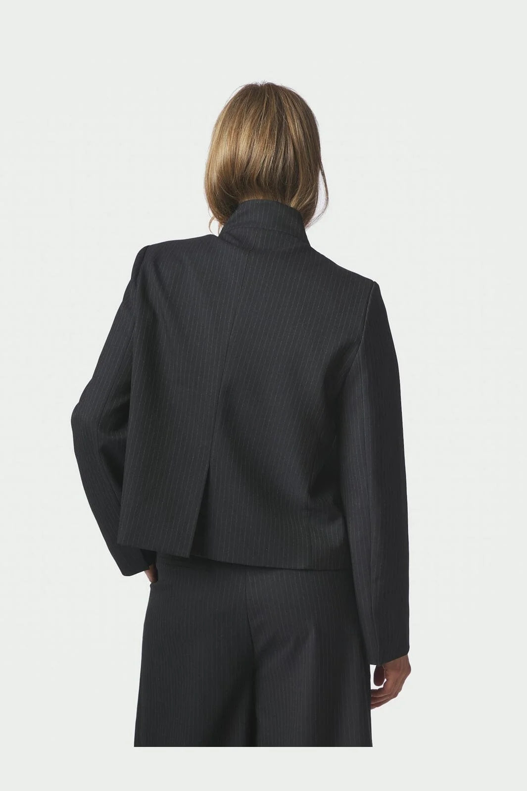 Tiria Slim Pinstripe Blazer