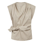 Gitt Pleat Top