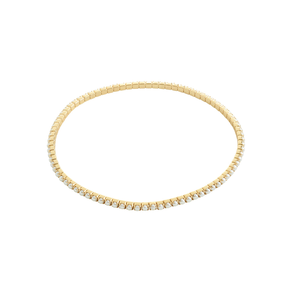 Arash pearl bracelet gold plated