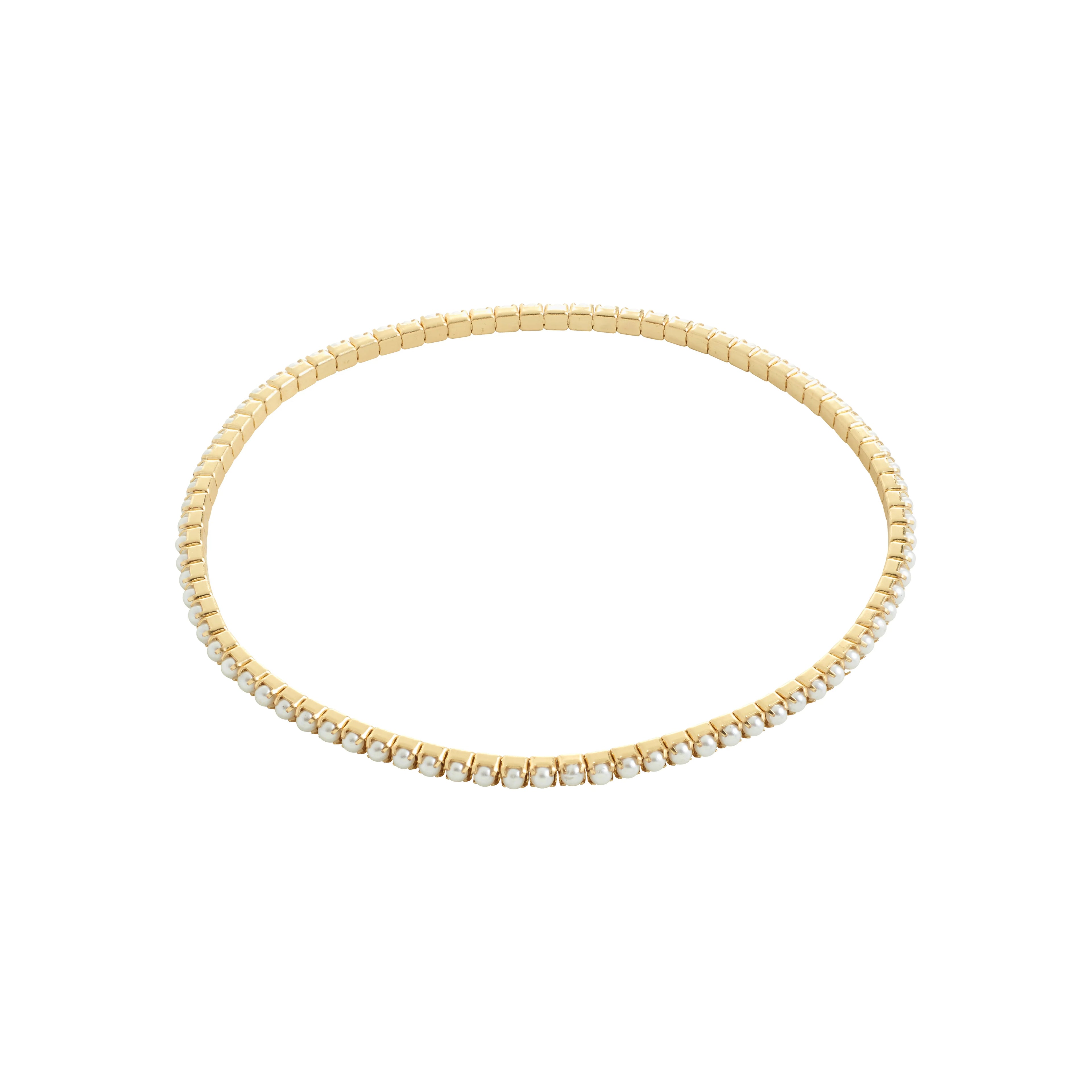 Arash pearl bracelet gold plated