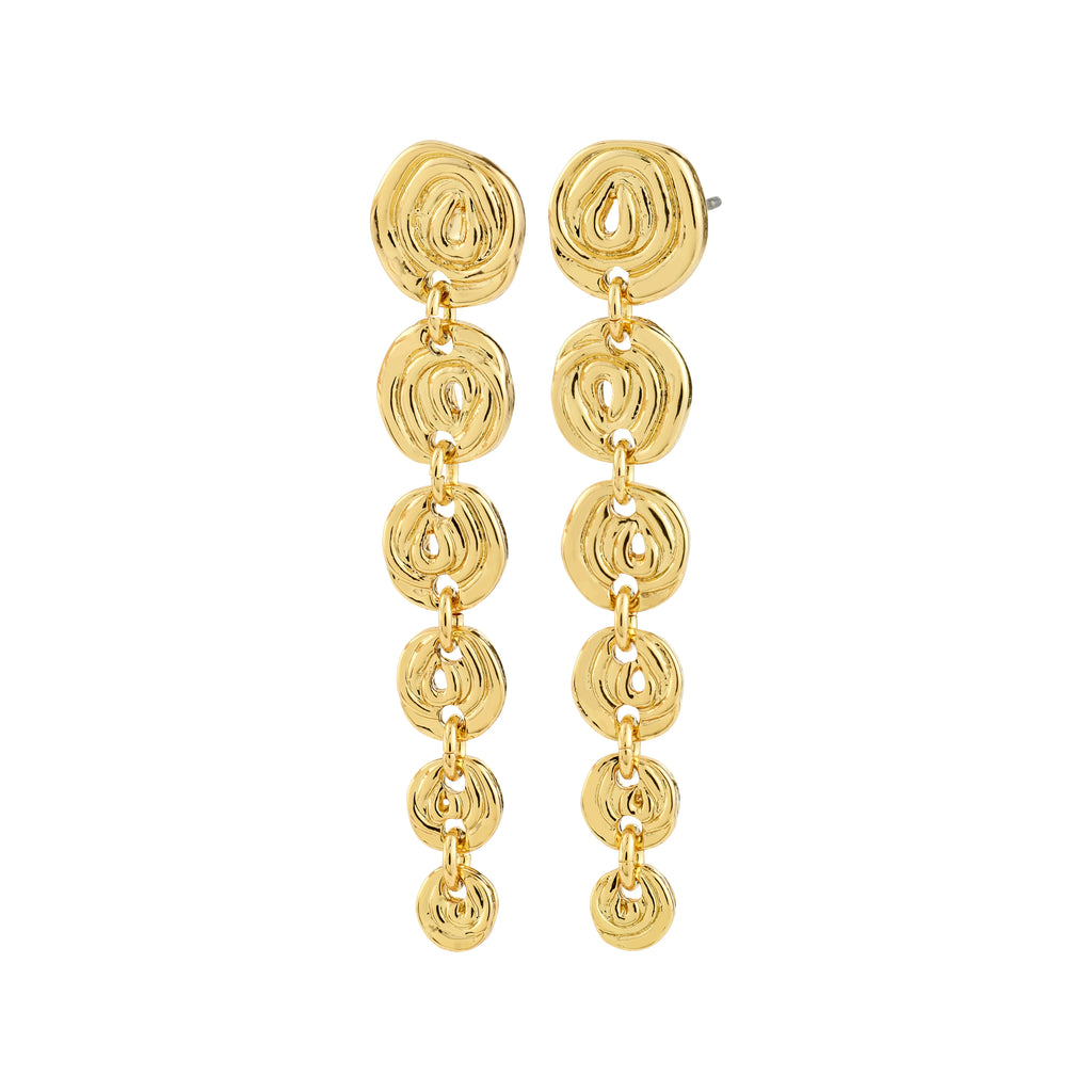 AIR earrings gold-plated