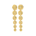 AIR earrings gold-plated