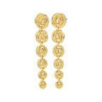 AIR earrings gold-plated