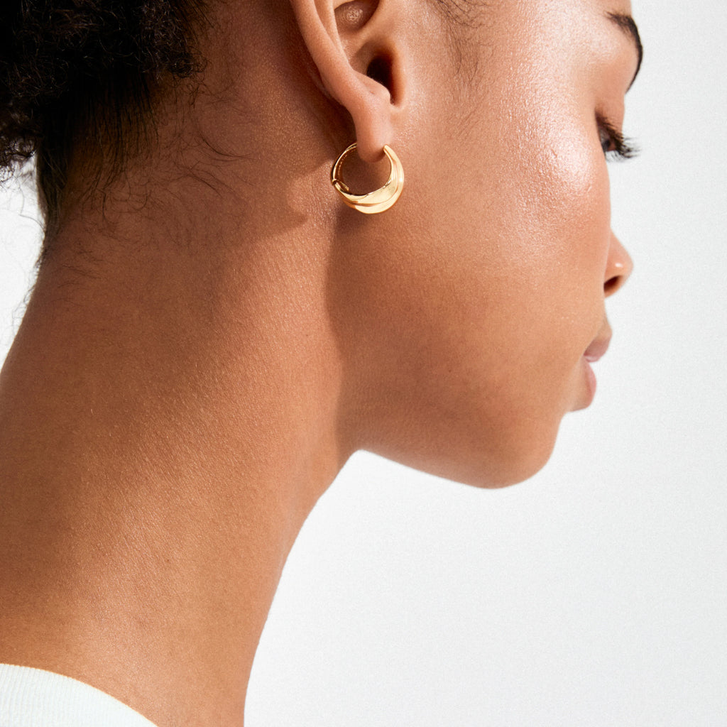 JOHNNIE earrings gold-plated