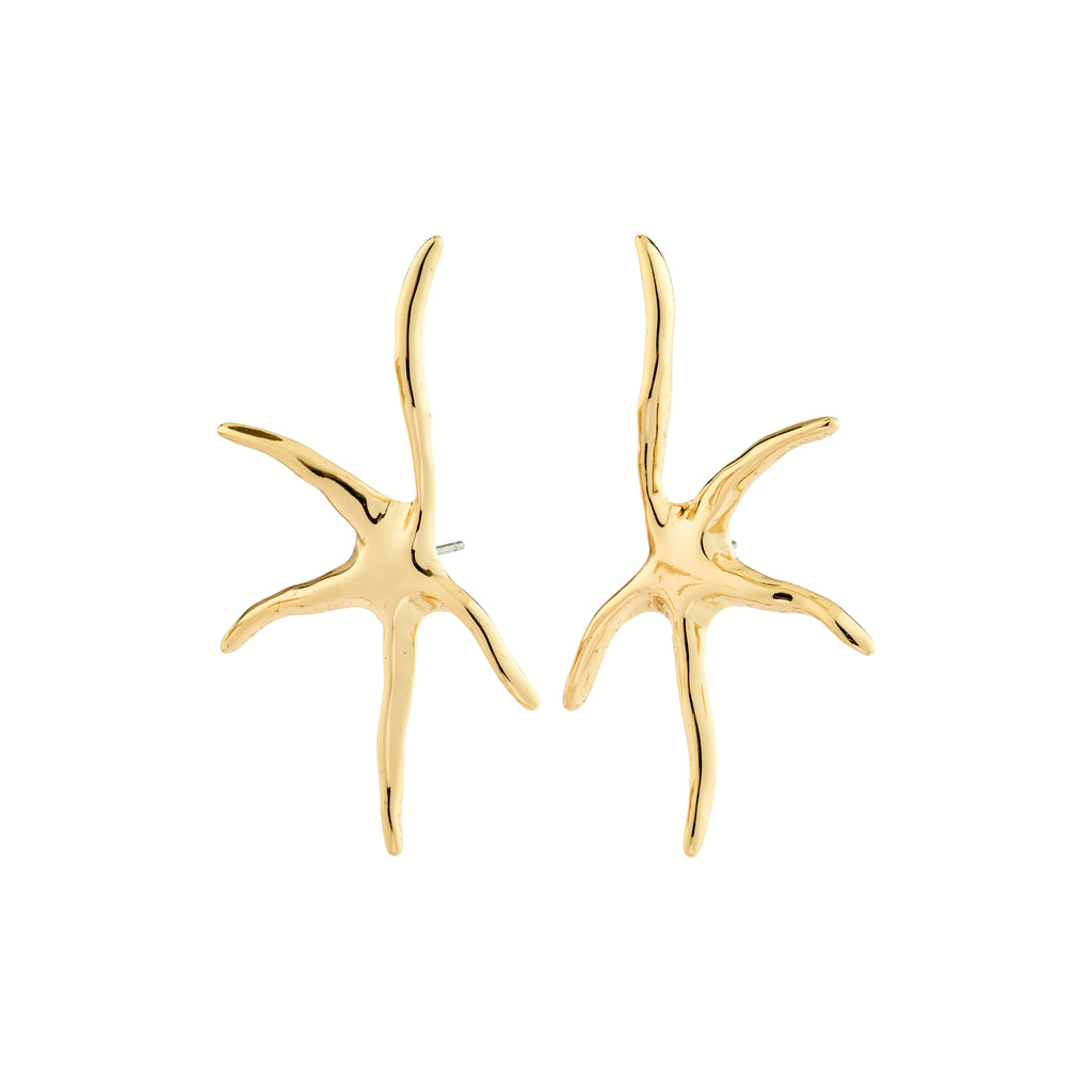 PRISM earrings gold-plated Zeester