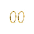 INNER hoop earrings gold-plated