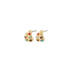 LONNIE earrings gold-plated/multi