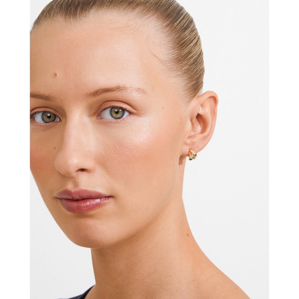 LONNIE earrings gold-plated/multi