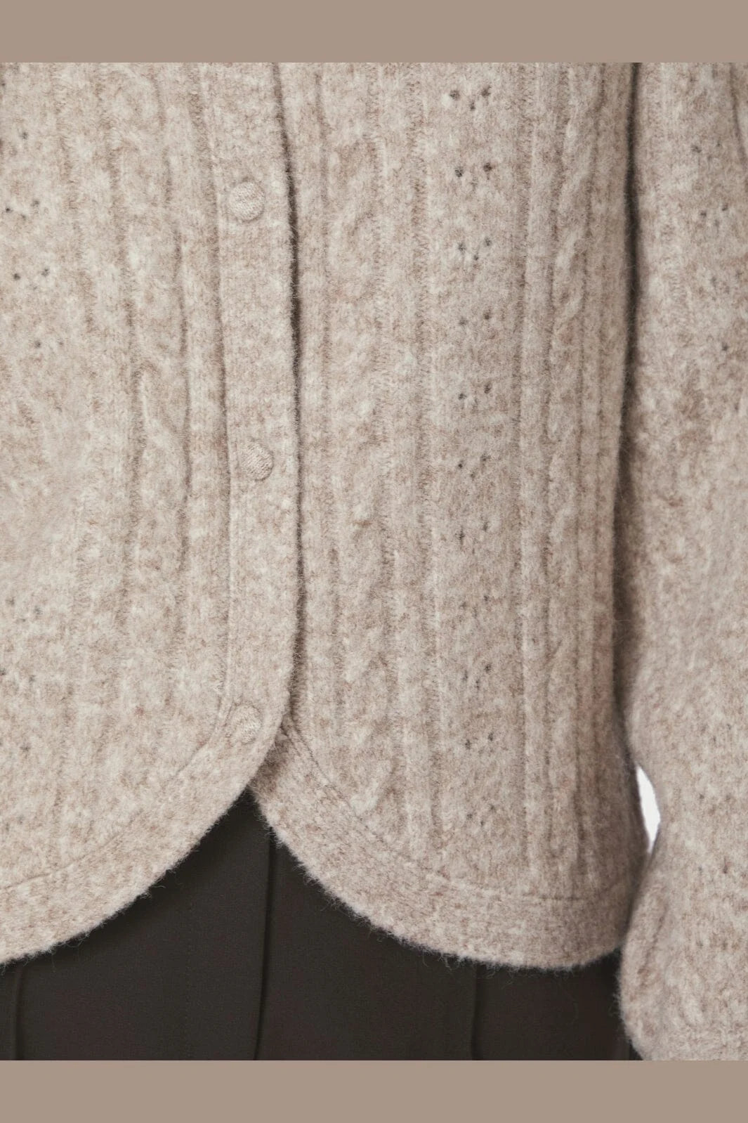 Koteas Cable Knit Cardigan