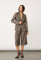 VeyaCC Check Fitted Blazer