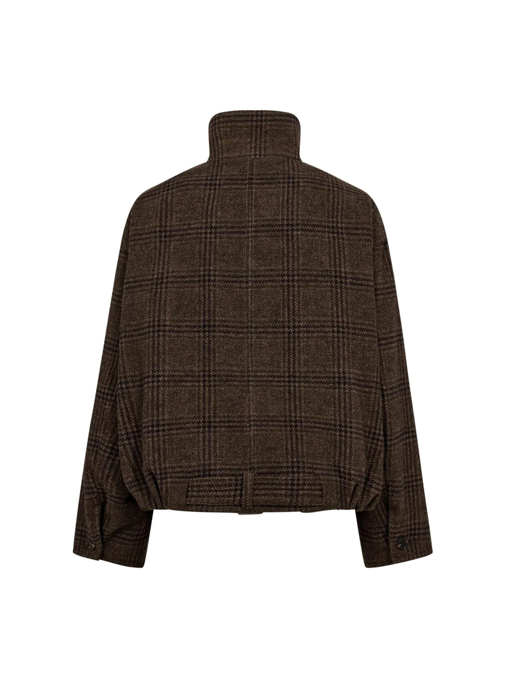 Olva Check Balloon Jacket