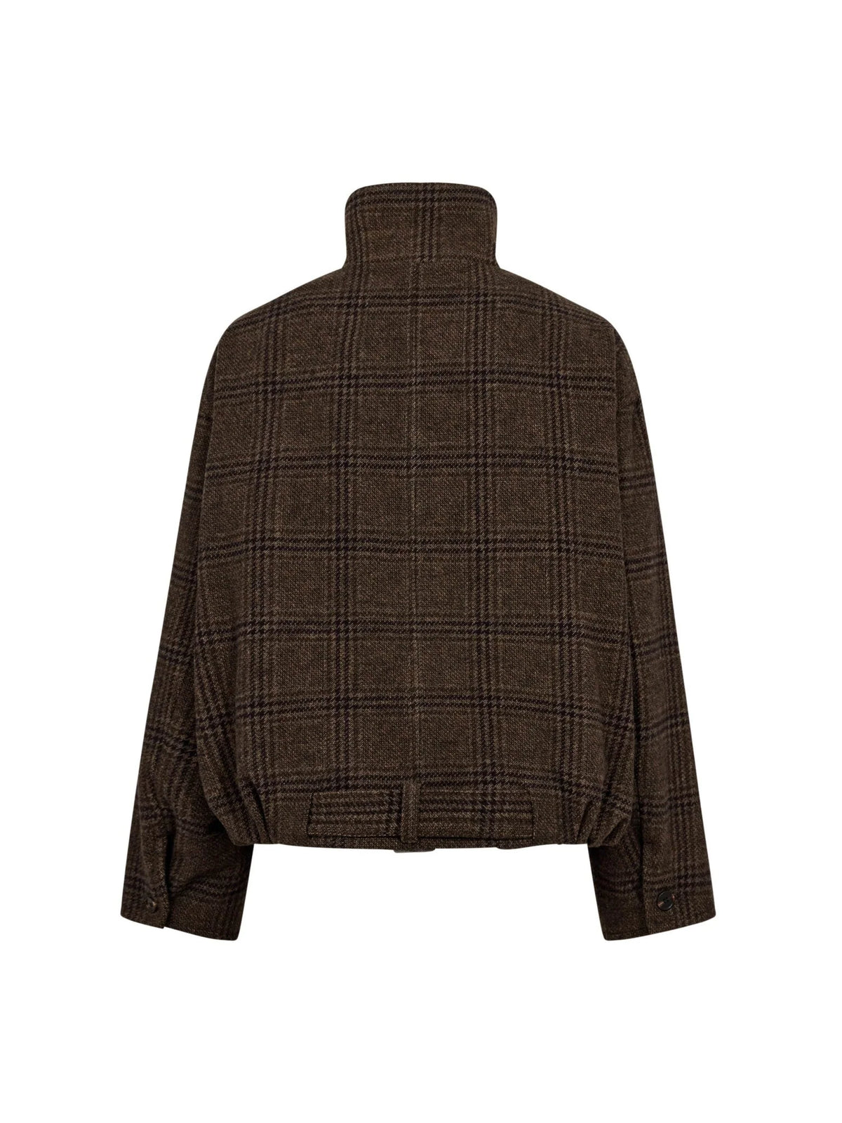 Olva Check Balloon Jacket