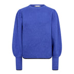 Row Puff Rib O-knit