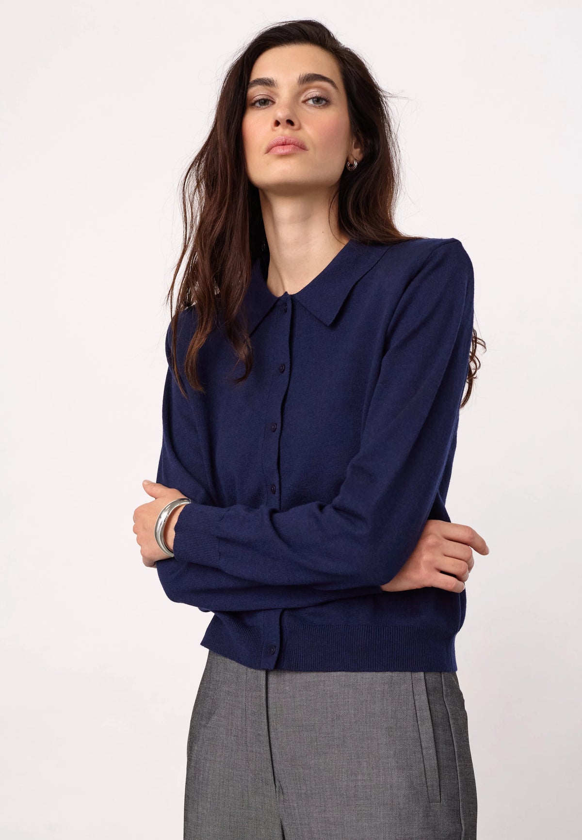 CoryCC Padded LS Cardigan