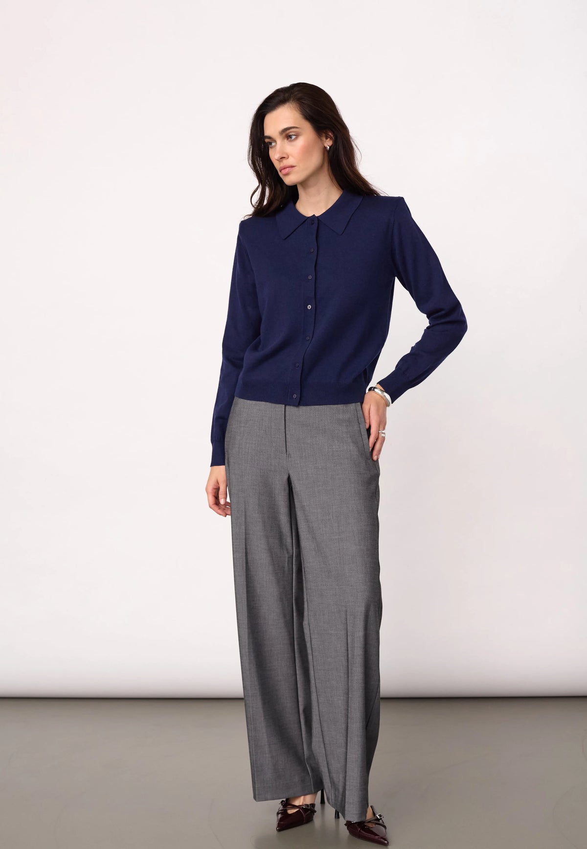 CoryCC Padded LS Cardigan