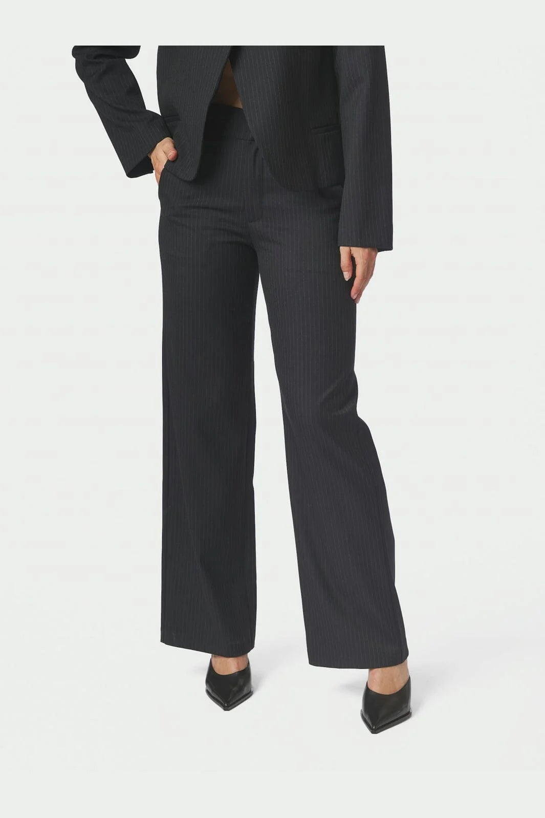 Nathalie Slim Pinstripe Pants