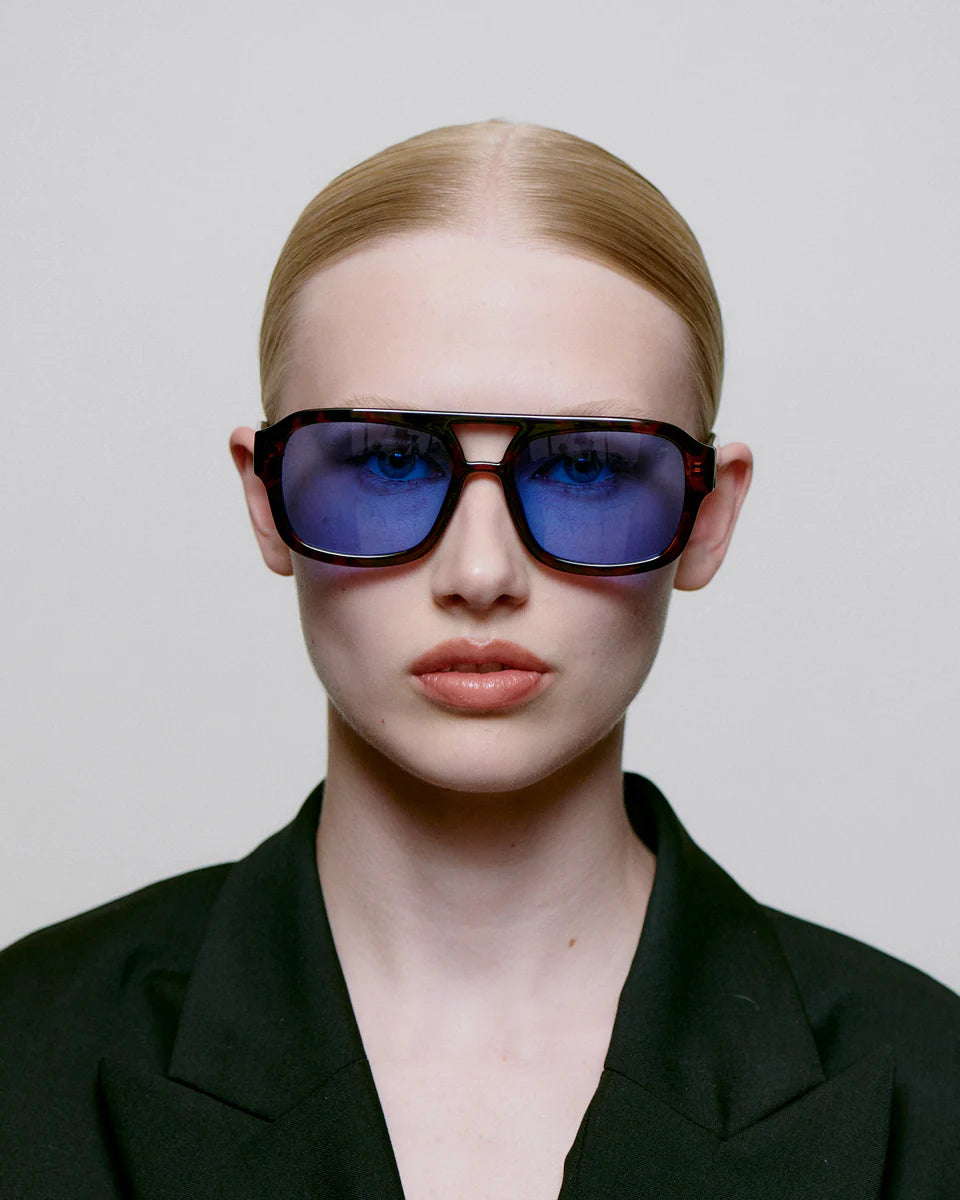 Kaya - Demi Tortoise (Blue Lens)