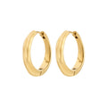 HARRISON hoops gold-plated