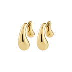 Jennings earrings gold plated