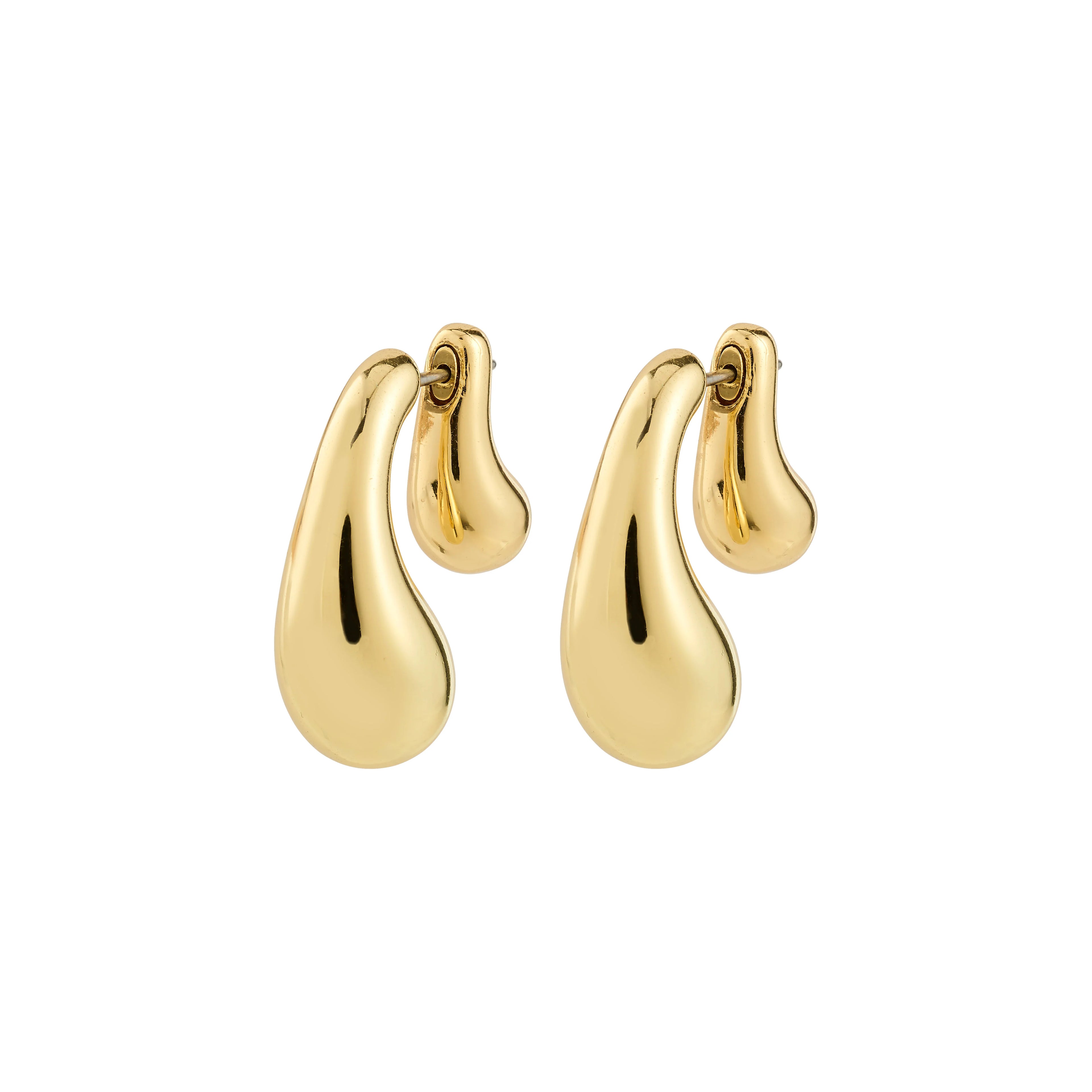 Jennings earrings gold plated