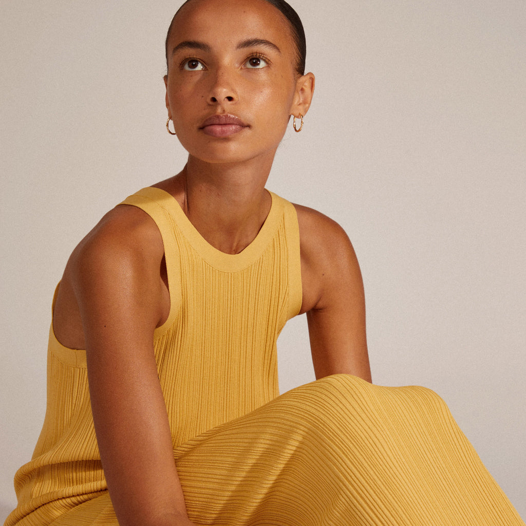 EDDY organic shaped large hoops gold-plated