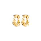 Trust earrings gold plated