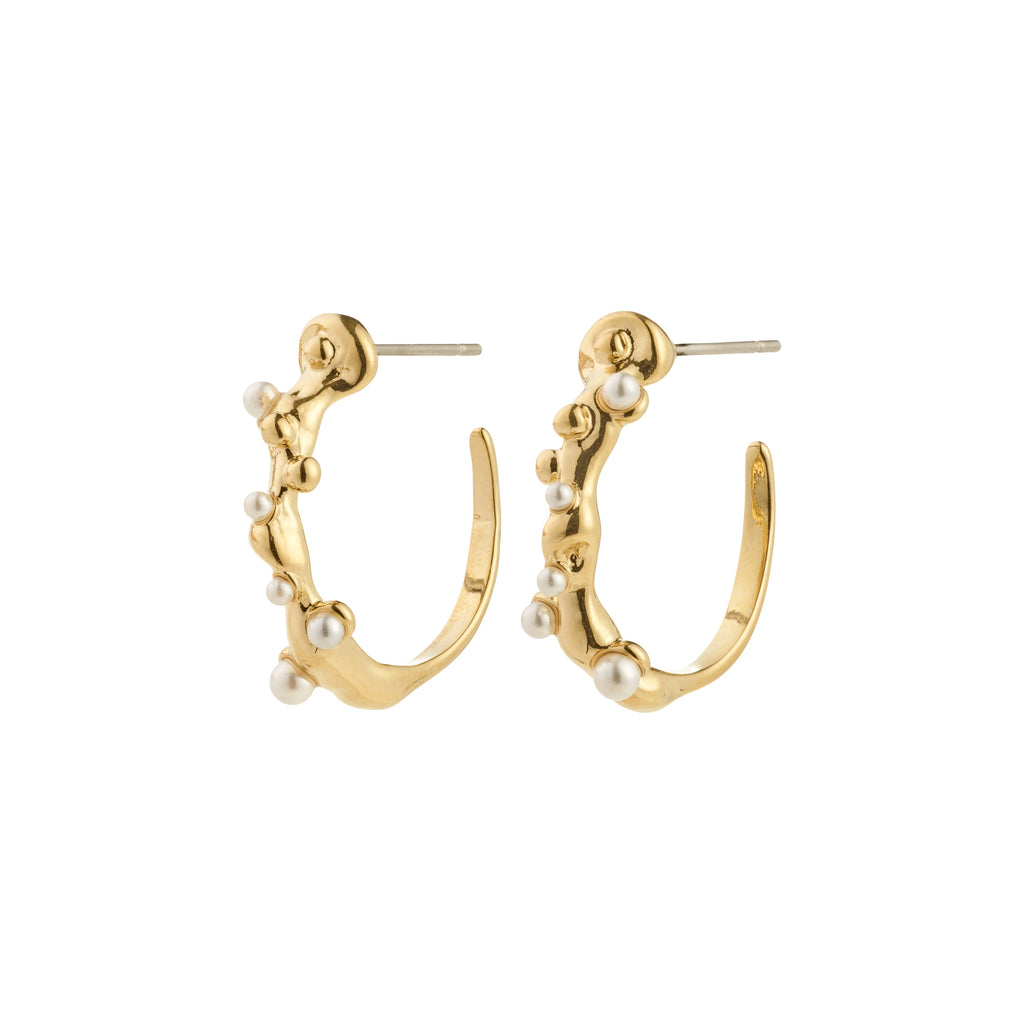 HADLEY earrings gold-plated