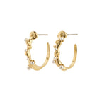 HADLEY earrings gold-plated