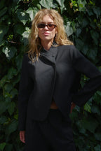 Tiria Slim Pinstripe Blazer
