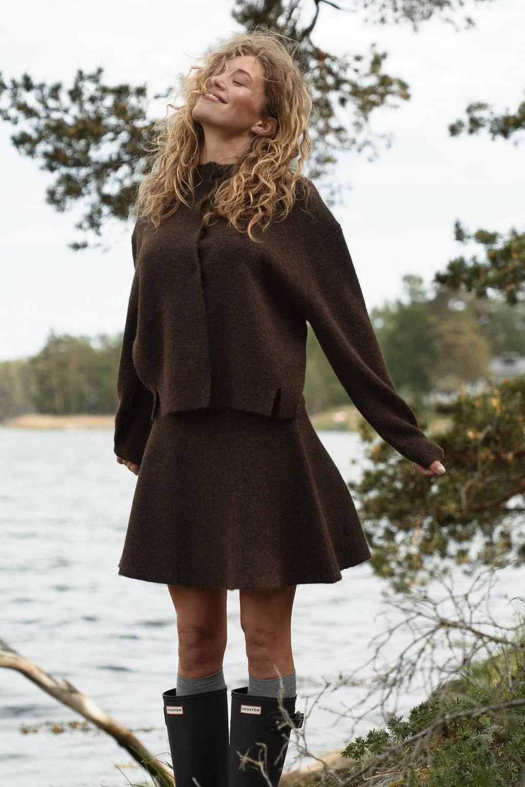 Dione Fluffy Cardigan