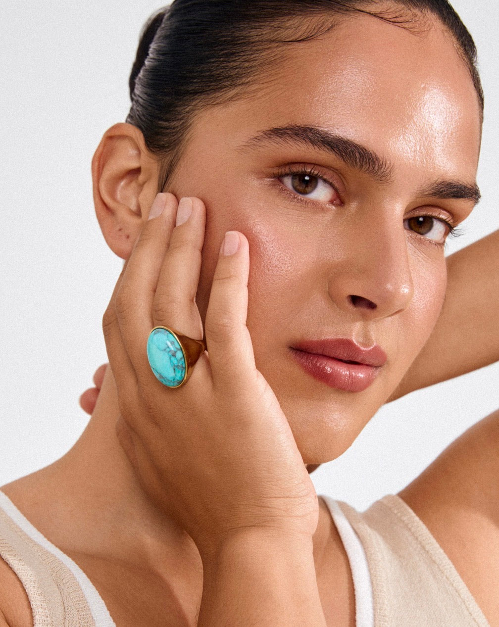 THALEN ring gold-plated