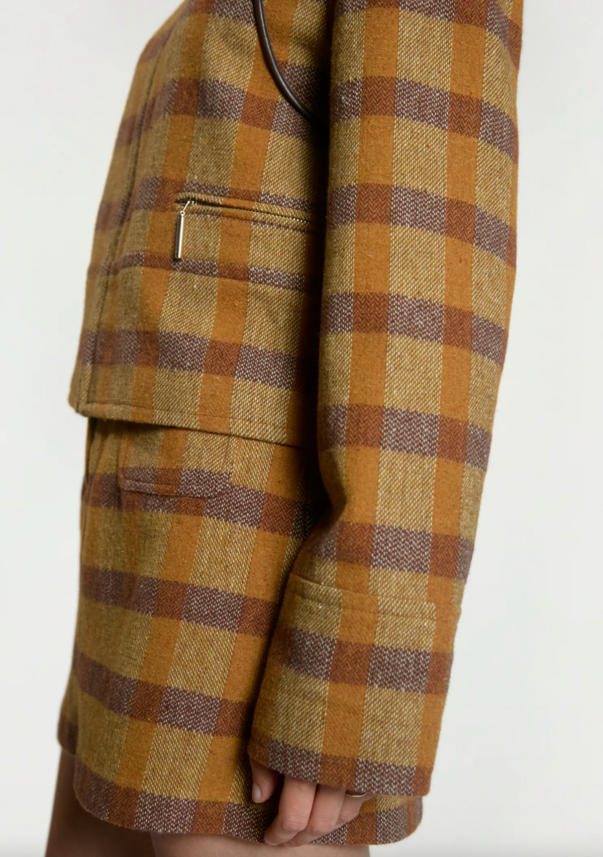 Solin Brown Check