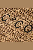Coco Contrast Beach Bag