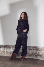 Back Print Studio SS Sweat
