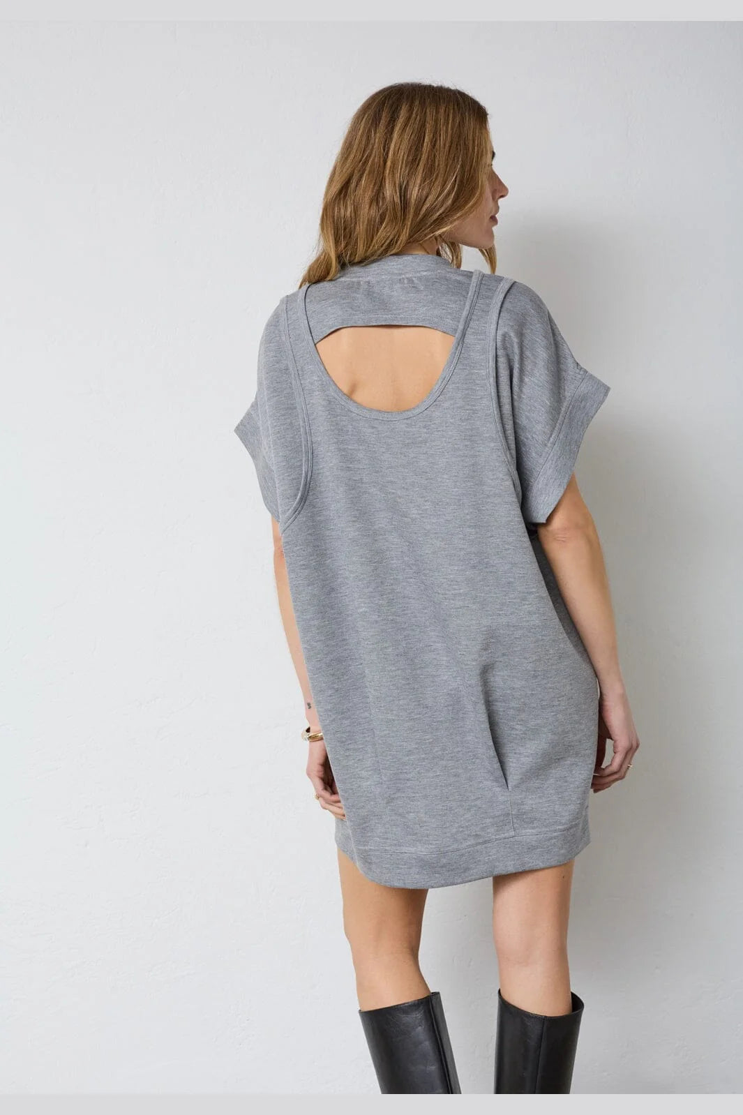 LanceCC Sweat Dress Grey Melange